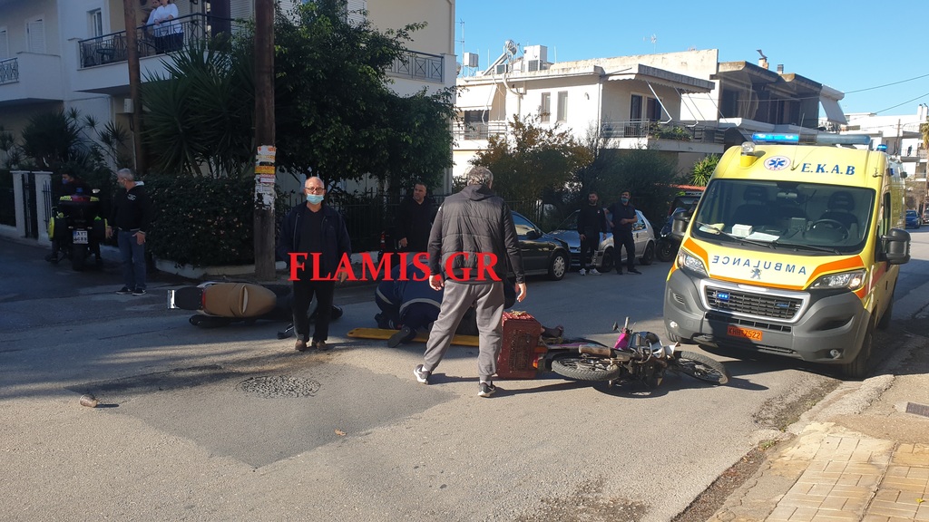 ΠΑΤΡΑ: Συγκρούστηκαν δίκυκλα στην Αρέθα! Δύο τραυματίες - ΦΩΤΟ