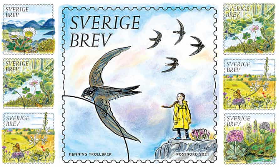 Γκρέτα Τούνμπεργκ : Το πρόσωπο της ακτιβίστριας σε γραμματόσημα στα σουηδικά ταχυδρομεία (Δείτε φωτό)