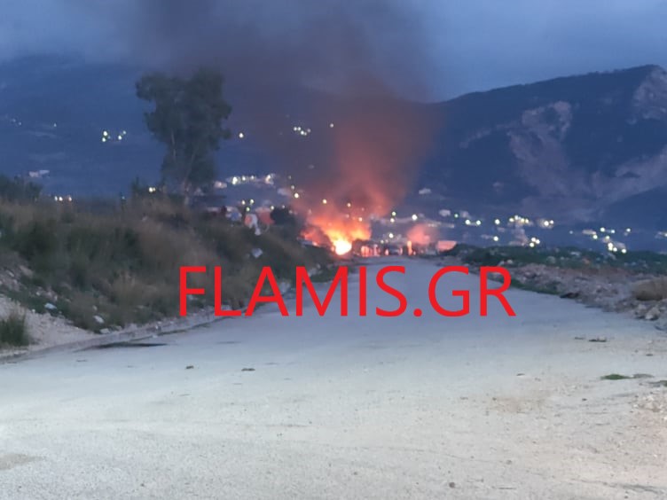 ΠΑΤΡΑ: Φωτιά στον Ριγανόκαμπο - ΦΩΤΟ