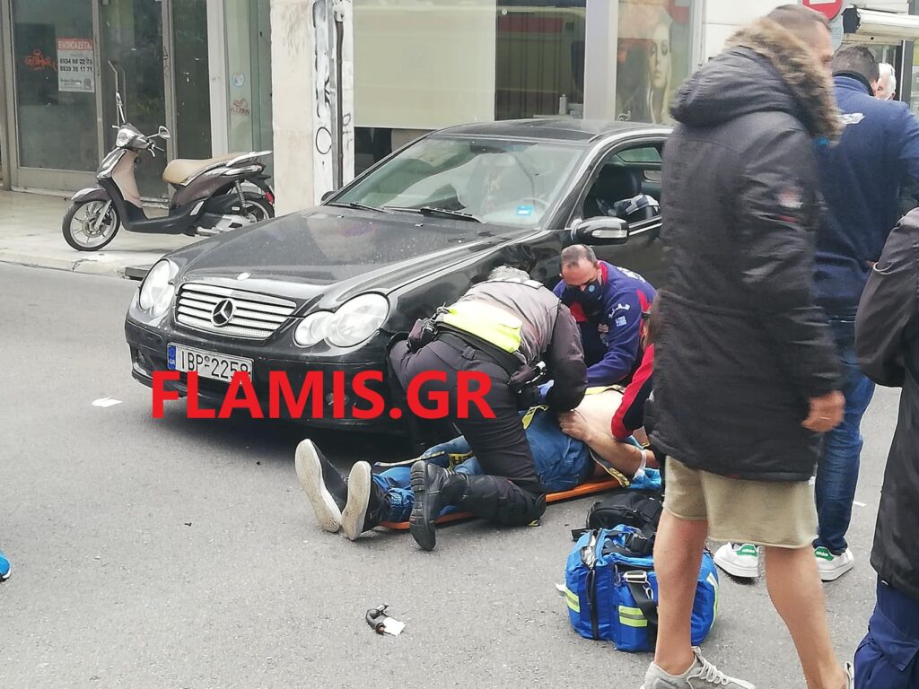 ΠΑΤΡΑ - ΤΩΡΑ - ΦΩΤΟ: "Εκτινάχτηκε" δικυκλιστής Κανακάρη και Φιλοποίμενος - ΝΕΟ ΤΡΟΧΑΙΟ