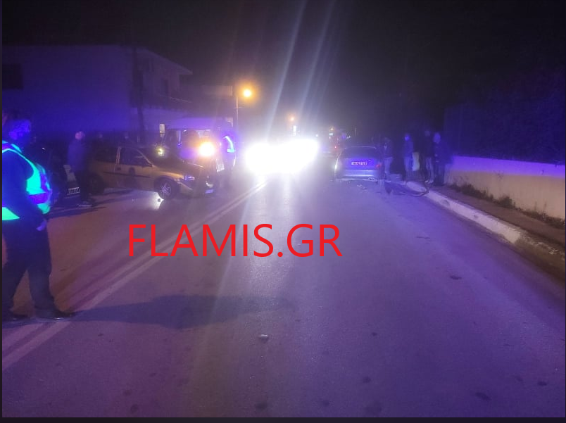 ΠΑΤΡΑ - ΦΩΤΟ: Δύο τραυματίες στην Οβρυά - Τροχαίο τη νύχτα