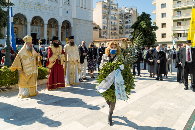 ΔΕΙΤΕ ΠΟΛΛΕΣ ΦΩΤΟ: ΠΑΤΡΑ: Τίμησαν τον Γρηγόριο τον Ε'