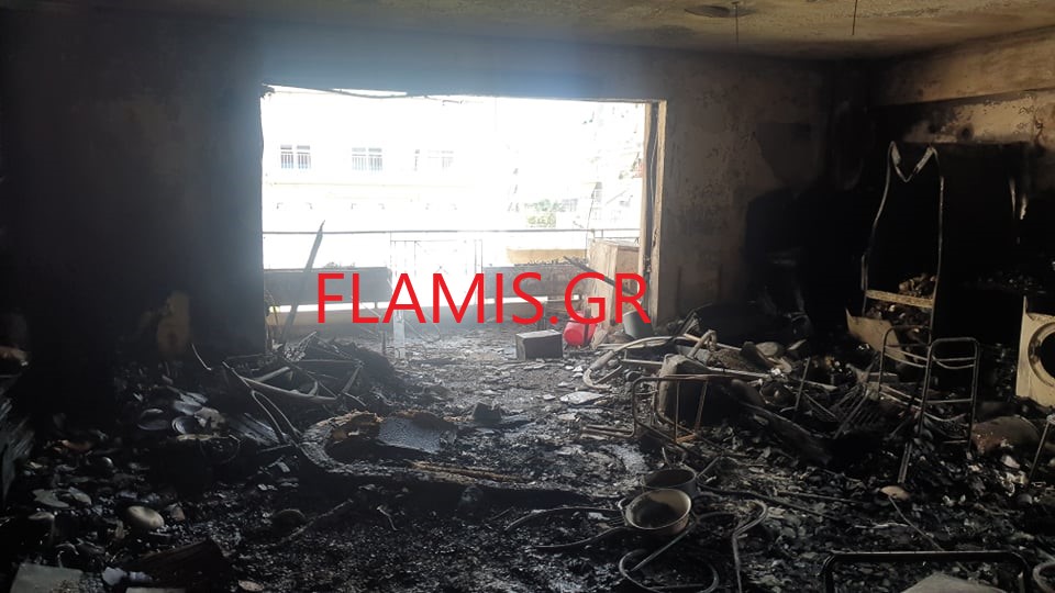ΠΑΤΡΑ: Το flamis.gr μέσα στο διαμέρισμα που κάηκε! Ολοκληρωτική καταστροφή - ΦΩΤΟ