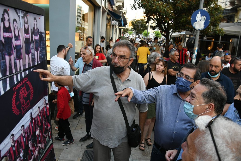 ΔΕΙΤΕ ΦΩΤΟ: Ο Δήμαρχος Κώστας Πελετίδης για τα 130 χρόνια της Παναχαϊκής
