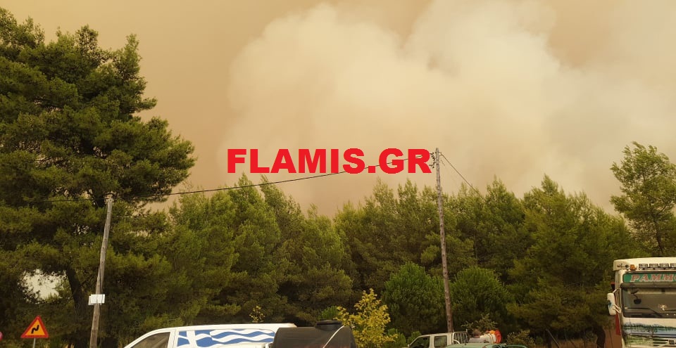 Τρία μεγάλα μέτωπα στην Ηλεία - Δείτε τις φλόγες κοντά στα σπίτια - Φωτό και Βίντεο