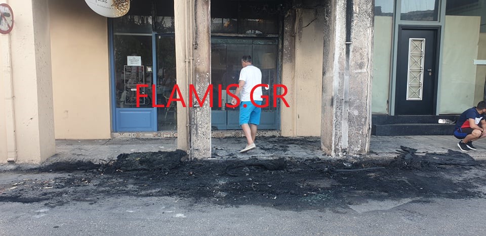 ΠΑΤΡΑ - ΦΩΤΟ - ΒΙΝΤΕΟ: Εκρηξη σε smart γνωστού Πατρινού στη Γερμανού - Οι φλόγες "τύλιξαν" και κτίριο