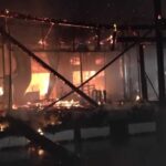 ΔΕΙΤΕ ΒΙΝΤΕΟ: Στάχτη έγινε το εστιατόριο Πατρινού