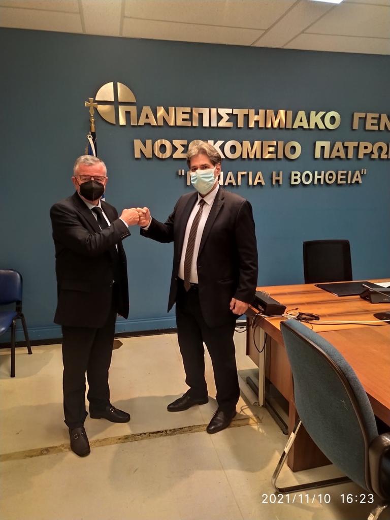 ΠΑΤΡΑ: Συνάντηση του Αντώνη Κουνάβη με τον Δημήτρη Μπάκο και με Ρομά - ΦΩΤΟ