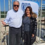 AXAΪΑ: Στην Ζάκυνθο με τον Δ. Αβραμόπουλο η Κωσταντίνα Κοσπέτα