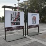 ΠΑΤΡΑ: Έργα 4 εικαστικών στην πλ. Ελευθερίας για την αντιδικτατορική πάλη του λαού μας
