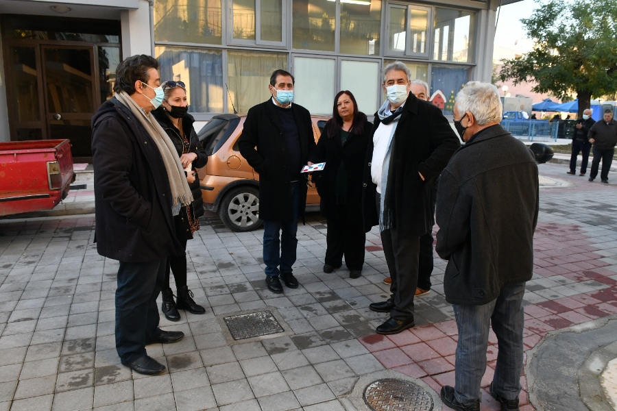 ΠΑΤΡΑ - ΦΩΤΟ: Ο Κώστας Πελετίδης στα έργα στο Νότιο Διαμέρισμα