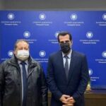 Mε τον Υπουργό Υγείας Θάνο Πλεύρη ο Δήμαρχος Αιγιάλειας