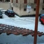 Ζάκυνθος: Σφοδρή χαλαζόπτωση - "Άσπρισαν" τα πάντα - ΦΩΤΟ