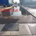Πάτρα: Πλημμύρησε ο ποδηλατόδρομος στη μαρίνα - ΦΩΤΟ