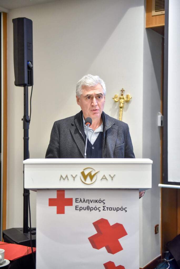 ΠΑΤΡΑ: Ο Θ. Τουλγαρίδης στην κοπή πίτας του Ερυθρού Σταυρού