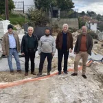 Δυτική Αχαΐα: Σε εξέλιξη οι εργασίες ανάπλασης στις Πόρτες – Αυτοψία Σπύρου Μυλωνά