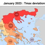 Meteo: O πιο θερμός Ιανουάριος των τελευταίων 14 ετών