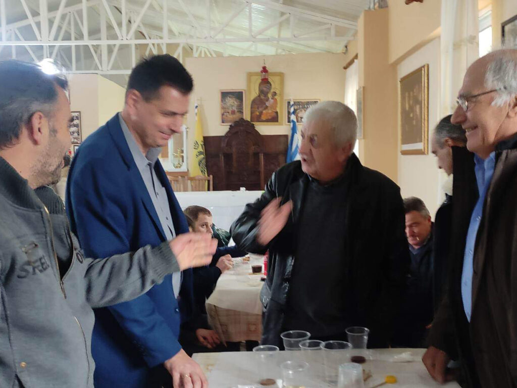 ΔΕΙΤΕ ΦΩΤΟ: Επισκέψεις του υποψηφίου Δημάρχου Πέτρου Ψωμά σε Κρήνη και Μοίρα