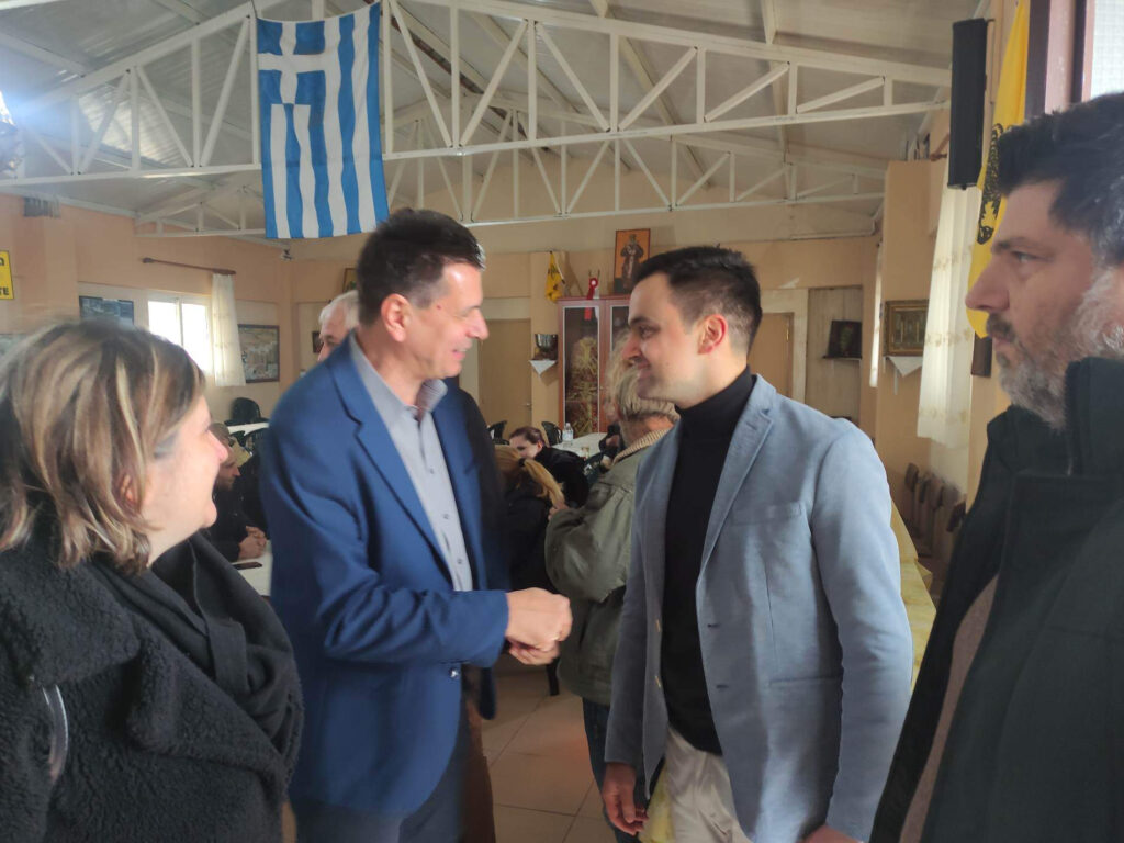 ΔΕΙΤΕ ΦΩΤΟ: Επισκέψεις του υποψηφίου Δημάρχου Πέτρου Ψωμά σε Κρήνη και Μοίρα