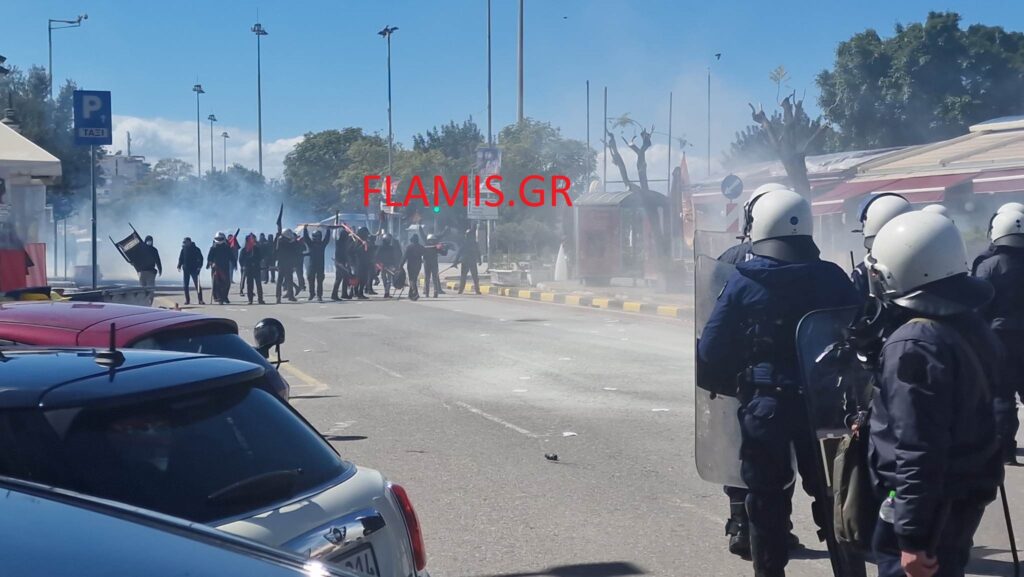 ΔΕΙΤΕ ΦΩΤΟ ΚΑΙ ΒΙΝΤΕΟ: ΕΠΕΙΣΟΔΙΑ ΣΤΗΝ ΠΟΡΕΙΑ ΣΤΗΝ ΠΑΤΡΑ