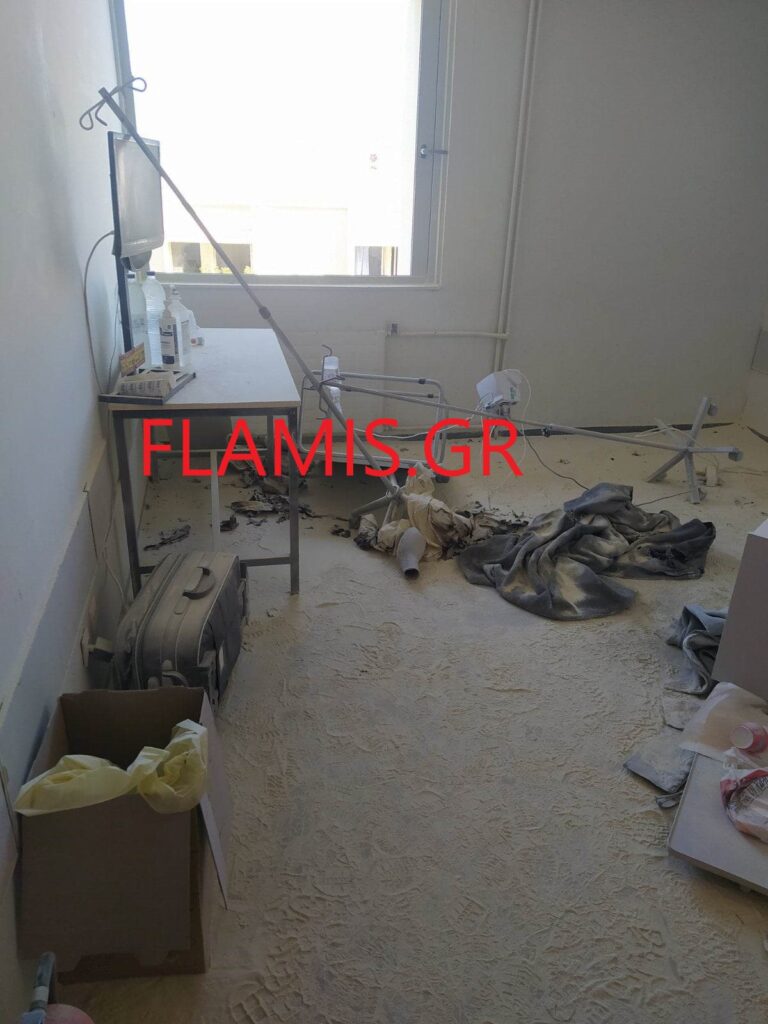 ΠΑΤΡΑ - ΝΤΟΚΟΥΜΕΝΤΟ: Δείτε πως έγινε το δωμάτιο στην ορθοπεδική του Ρίου μετά τη φωτιά που έβαλε ο ασθενής