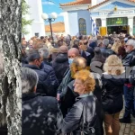 Σύγκρουση τρένων στη Λάρισα: Θρήνος στην κηδεία της Ελπίδας Χούπα στην Αταλάντη