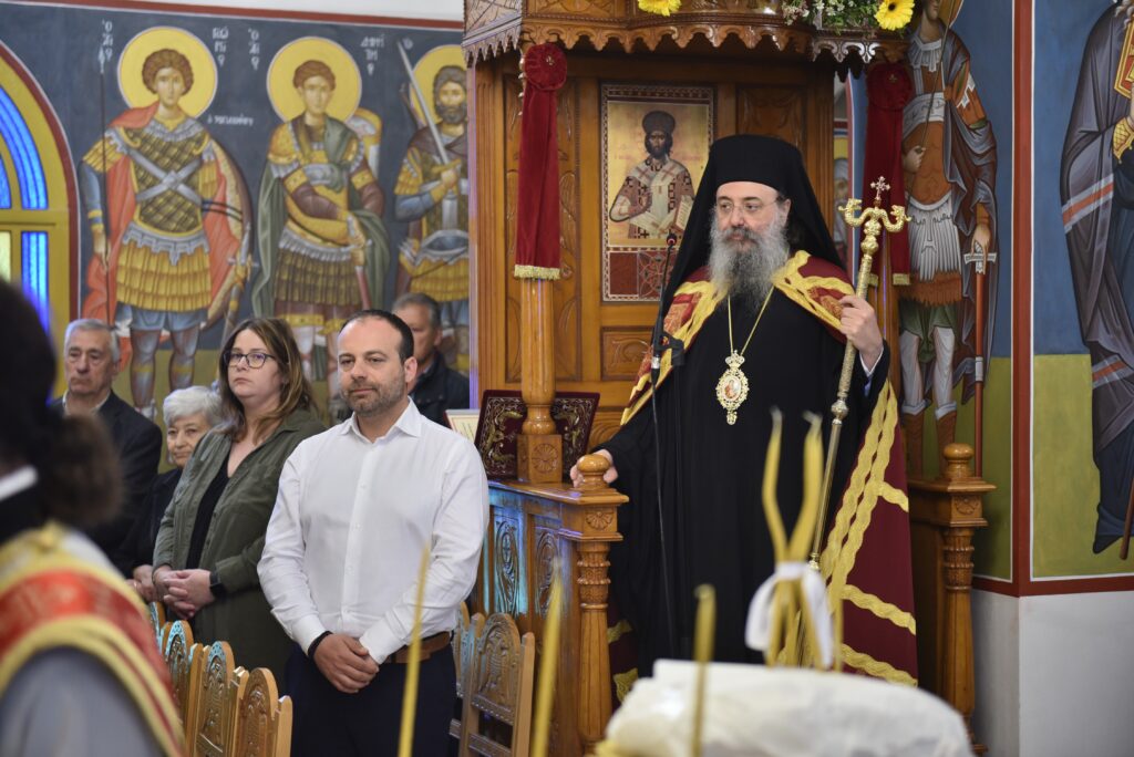 Ο Θεμιστοκλής- Ανδρέας Μπάκας στον Άγιο Αθανάσιο Κρήνης Πατρών