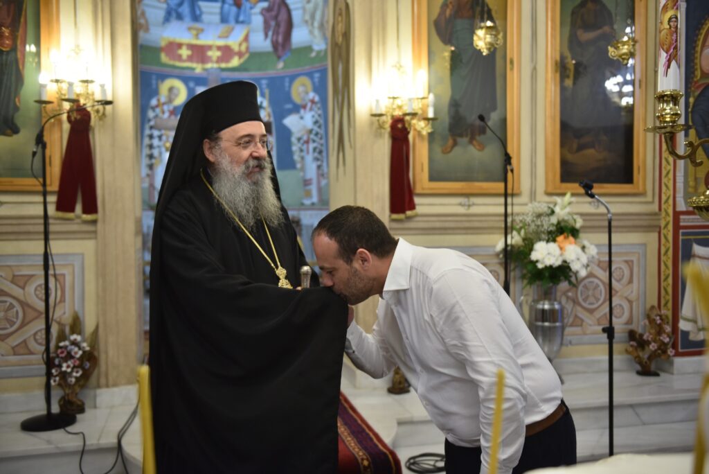 Ο Θεμιστοκλής- Ανδρέας Μπάκας στον Άγιο Αθανάσιο Κρήνης Πατρών