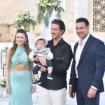 Ο Νίκος Οικονομόπουλος βάπτισε το γιο των Σταθοκωστόπουλου – Σιαμπάνη