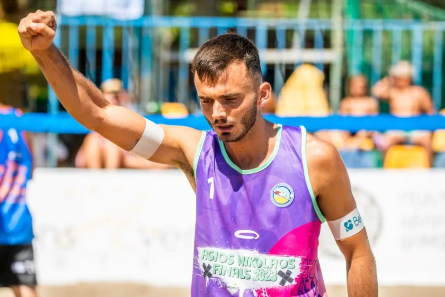 Μπιτς βόλεϊ, Agios Nikolaos Finals: Φοβερές μάχες στο ταμπλό των ανδρών