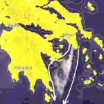 Δείτε φωτογραφία: Ο καπνός από τη φωτιά στον Κουβαρά έφτασε σχεδόν στα Κύθηρα