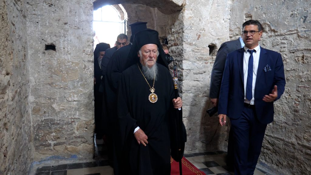 Ο Οικουμενικός Πατριάρχης τίμησε με την παρουσία του τον  Δήμο Ανδραβίδας-Κυλλήνης - ΦΩΤΟ