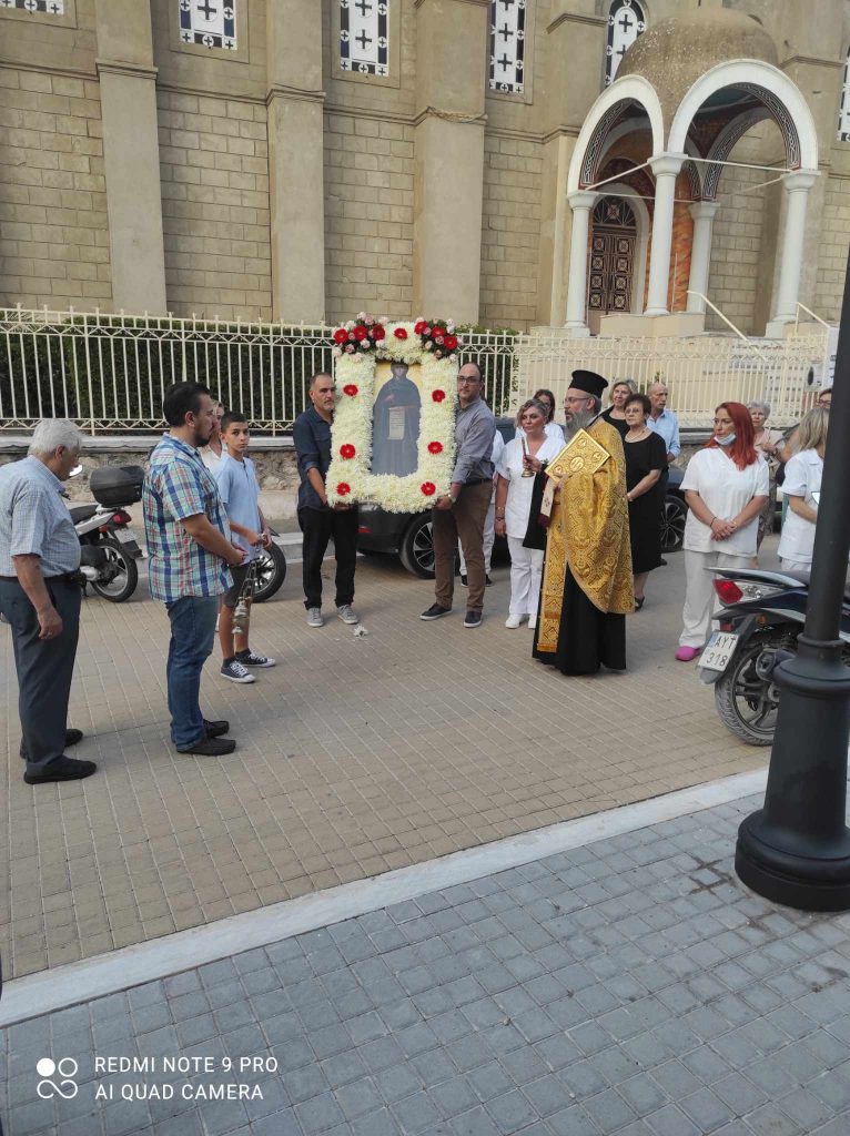 Ασυλου Ανιάτων Πατρών: Τιμήθηκε η μνήμη της Αγίας Ευφροσύνης