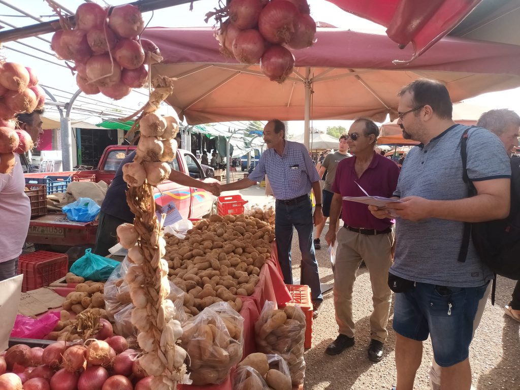 ΠΑΤΡΑ - ΦΩΤΟ: Οι περιοδείες του Βασίλη Χατζηλάμπρου