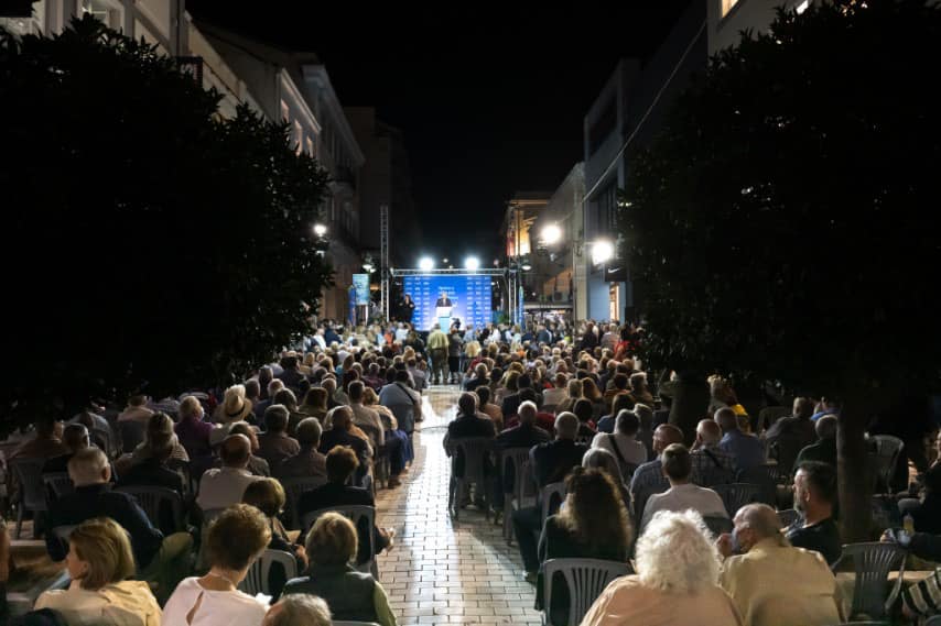 Μήνυμα νίκης από τον Κώστα Σβόλη - κατάμεστη η Αγ. Νικολάου