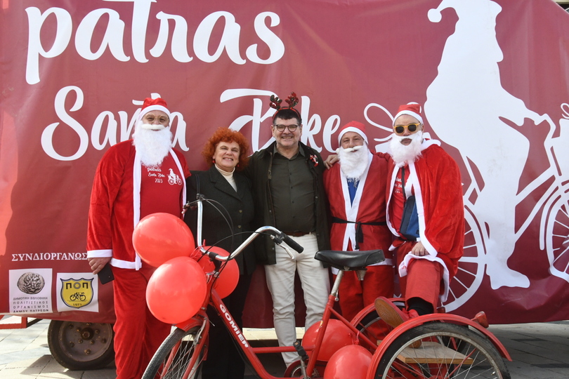 ΔΕΙΤΕ ΠΟΛΛΕΣ ΦΩΤΟ: Ποδηλάτες ΑϊΒασίληδες... πλημμύρισαν την Πάτρα