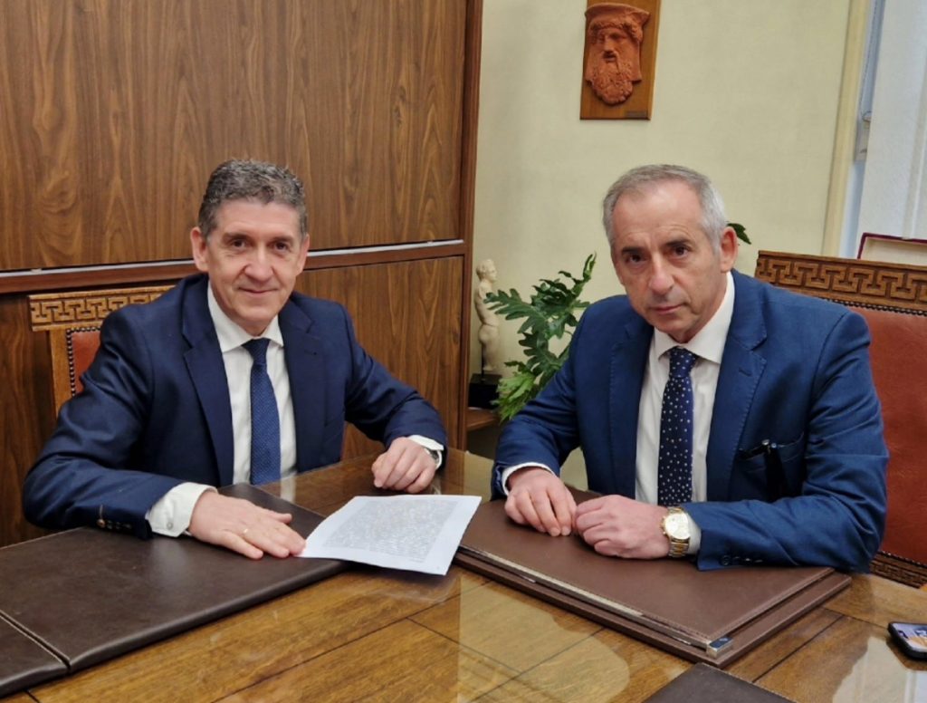 Συναντήσεις του Δημάρχου Δυτικής Αχαΐας Γρ. Αλεξόπουλου με τον Υπουργό Δικαιοσύνης Γ. Φλωρίδη και τον Πρόεδρο του Δικηγορικού Συλλόγου Πατρών για το Ειρηνοδικείο Δύμης