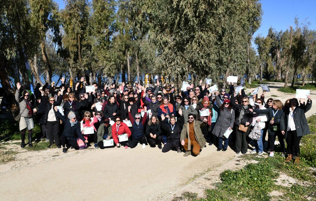 ΠΑΤΡΑ: Δείτε φωτό! Εκοψαν πίτα οι αθλούμενοι στο έλος Αγυιάς