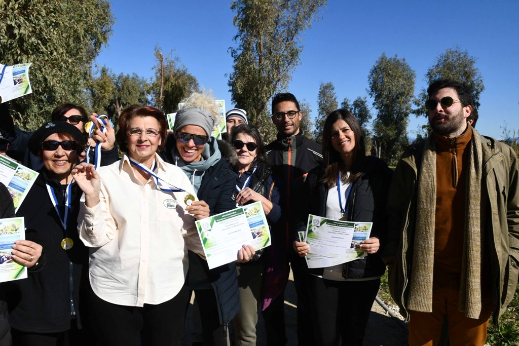 ΠΑΤΡΑ: Δείτε φωτό! Εκοψαν πίτα οι αθλούμενοι στο έλος Αγυιάς