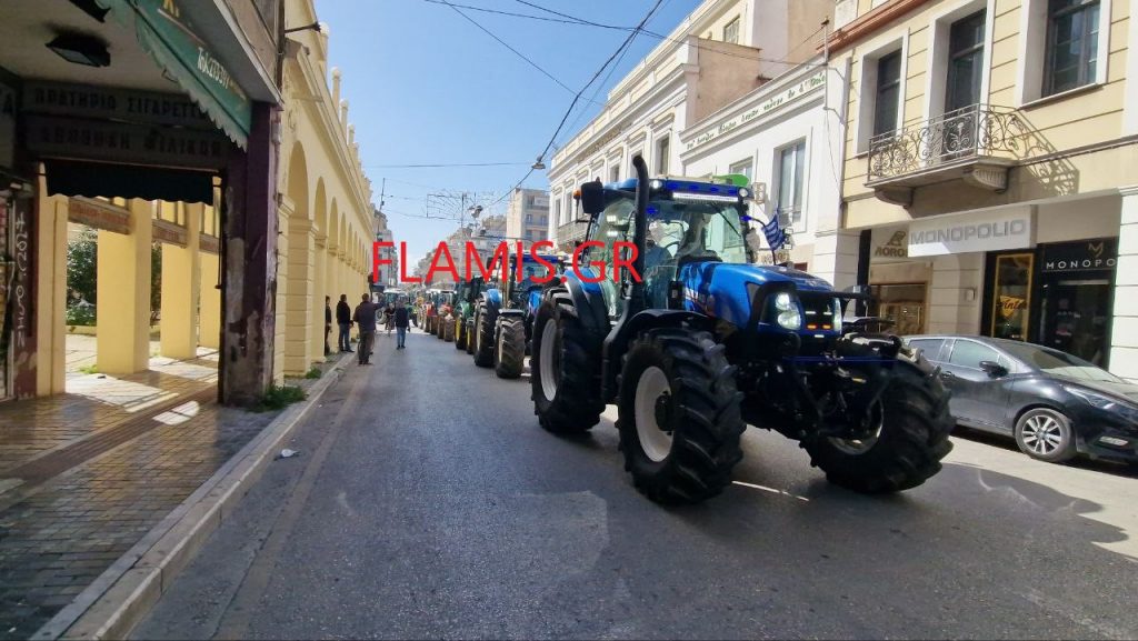 ΠΑΤΡΑ: Μπήκαν στην πόλη... τα τρακτέρ - ΦΩΤΟ ΚΑΙ ΒΙΝΤΕΟ