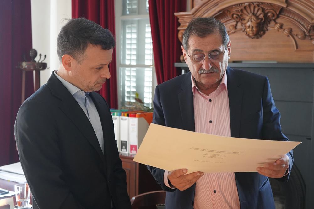 ΠΑΤΡΑ: Ο Πελετίδης συνάντησε τον Δούκα - ΦΩΤΟ