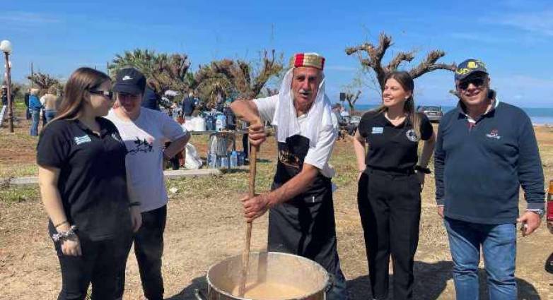 Καθαρά Δευτέρα - Γλέντι με καλογερική φασολάδα από τον σύλλογο "Πείρο" στον Αλισσό - ΦΩΤΟ