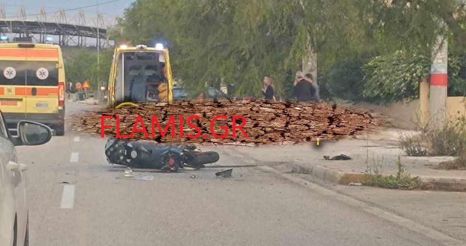 ΠΑΤΡΑ: Εξετράπη μηχανή στη Βενιζέλου - Δύο τραυματίες! Ανοιξε η "Μονάδα" στον "Αγιο Ανδρέα" για τον έναν - ΦΩΤΟ