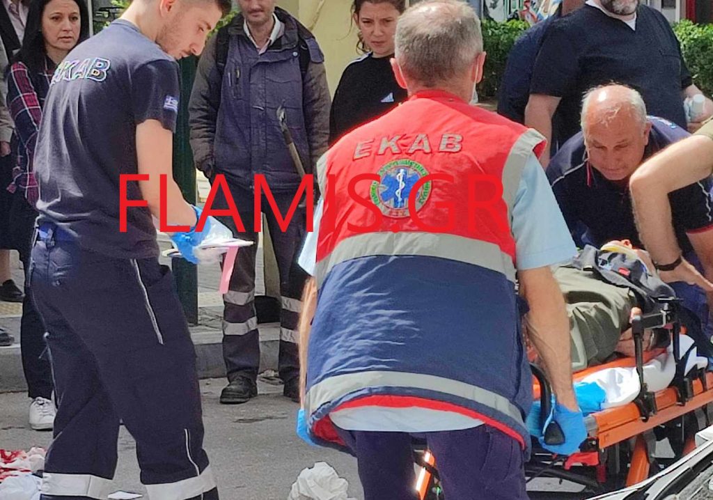 ΠΑΤΡΑ - ΤΩΡΑ: Ανδρας σωριάστηκε στο έδαφος στην οδό Κορίνθου - ΦΩΤΟ