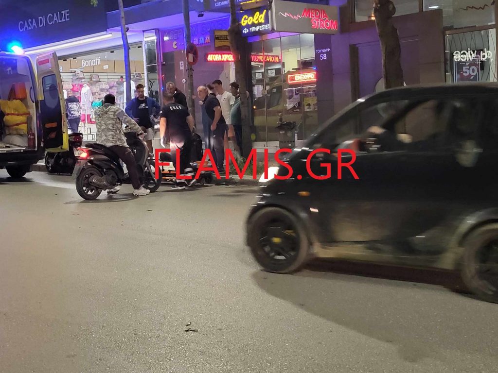 ΠΑΤΡΑ: Τροχαίο τη νύχτα στη Γούναρη - ΦΩΤΟ