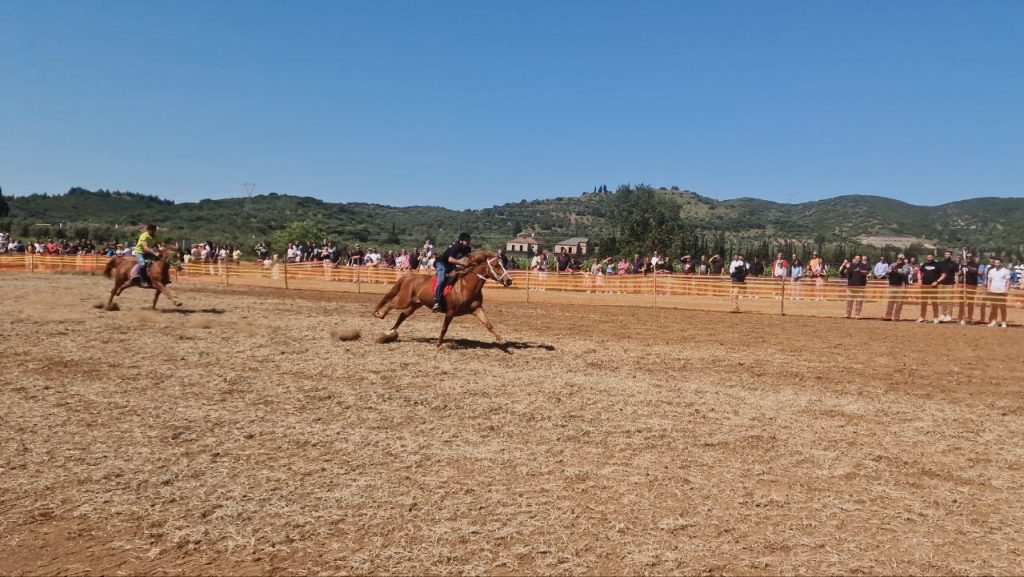 ΔΕΙΤΕ ΦΩΤΟ ΚΑΙ ΒΙΝΤΕΟ: Το flamis.gr στον Αγ. Γεώργιο Μεσολογγίου για τις ιπποδρομίες! Στεφάνωσαν τα άλογα