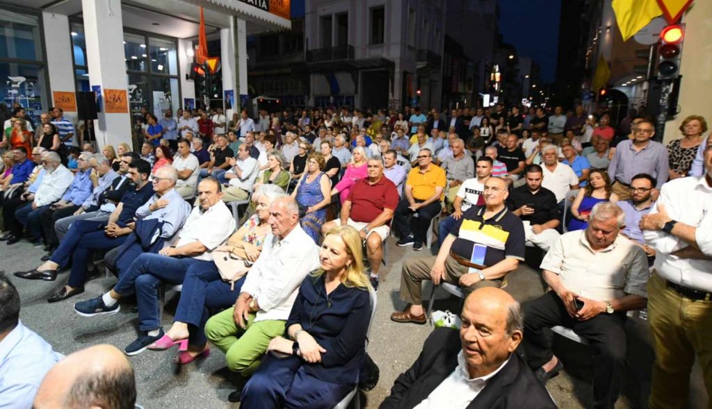 Βορίδης από Πάτρα: "Θα διατηρήσουμε μπλε την Αχαΐα και όλη την Ελλάδα στις ευρωεκλογές" (ΦΩΤΟ- ΒΙΝΤΕΟ)