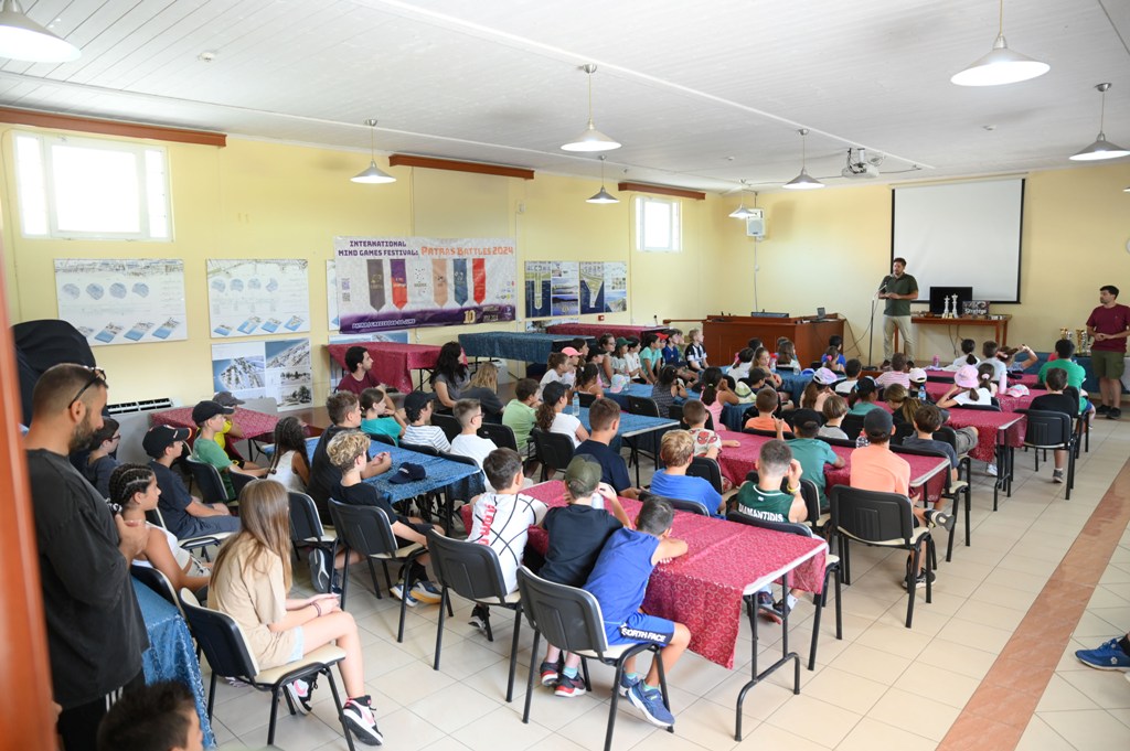 Στις Ημερήσιες Παιδικές Κατασκηνώσεις του Δήμου Πατρέων στα Ροΐτικα, το Διεθνές Φεστιβάλ Αθλημάτων Νόησης