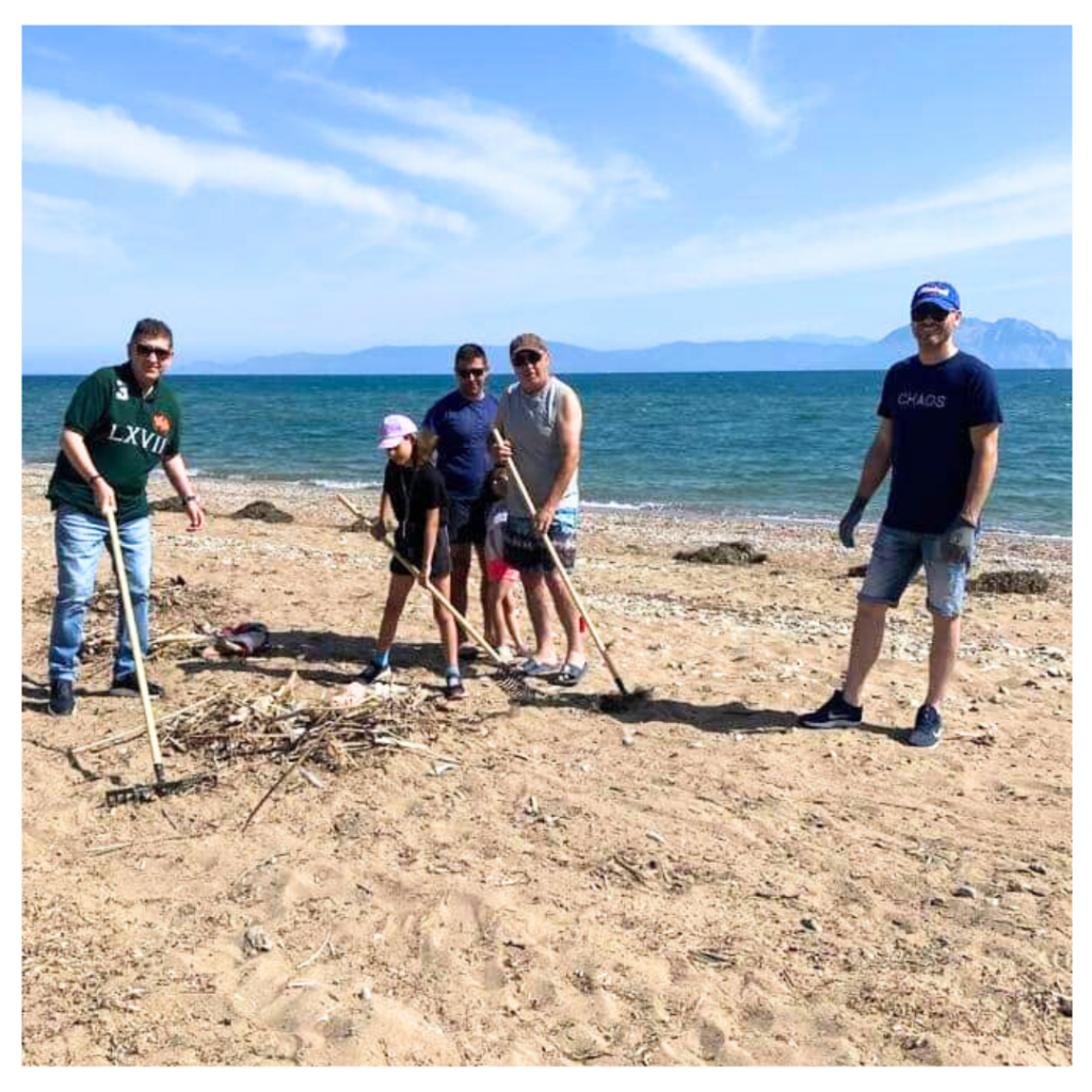 Δήμος Δυτικής Αχαΐας: Με επιτυχία ολοκληρώθηκε η εθελοντική δράση καθαρισμού της παραλίας κάτω Αχαΐας - ΦΩΤΟ