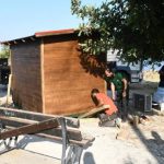 ΠΑΤΡΑ: Τοποθέτησαν οικίσκο - παρατηρητήριο στην Αρόη